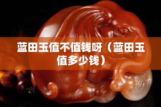 蓝田玉值不值钱呀（蓝田玉值多少钱）