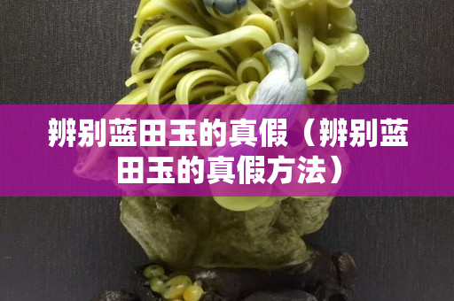 辨别蓝田玉的真假（辨别蓝田玉的真假方法）
