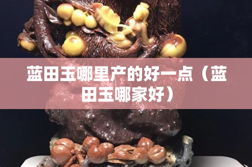 蓝田玉哪里产的好一点（蓝田玉哪家好）
