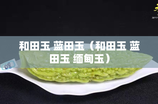 和田玉 蓝田玉（和田玉 蓝田玉 缅甸玉）