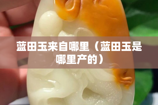 蓝田玉来自哪里（蓝田玉是哪里产的）