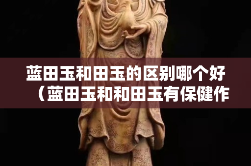 蓝田玉和田玉的区别哪个好（蓝田玉和和田玉有保健作用吗）