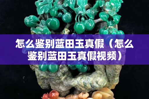 怎么鉴别蓝田玉真假（怎么鉴别蓝田玉真假视频）