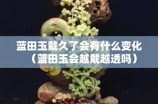 蓝田玉戴久了会有什么变化（蓝田玉会越戴越透吗）