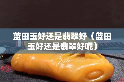 蓝田玉好还是翡翠好（蓝田玉好还是翡翠好呢）