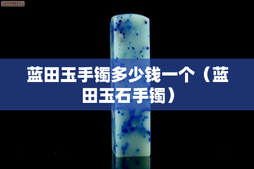 蓝田玉手镯多少钱一个（蓝田玉石手镯）