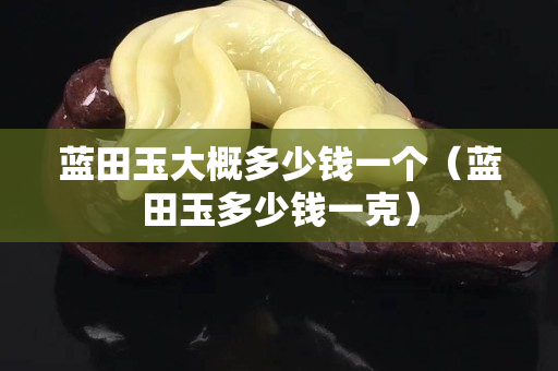 蓝田玉大概多少钱一个（蓝田玉多少钱一克）