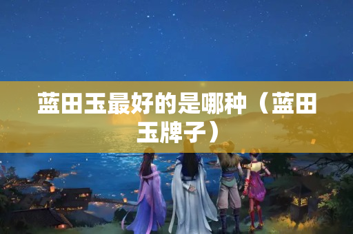 蓝田玉最好的是哪种（蓝田玉牌子）