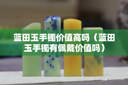 蓝田玉手镯价值高吗（蓝田玉手镯有佩戴价值吗）