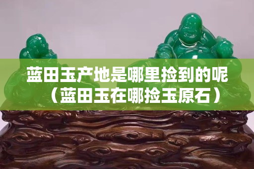 蓝田玉产地是哪里捡到的呢（蓝田玉在哪捡玉原石）