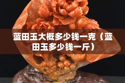 蓝田玉大概多少钱一克（蓝田玉多少钱一斤）