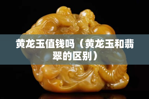 黄龙玉值钱吗（黄龙玉和翡翠的区别）
