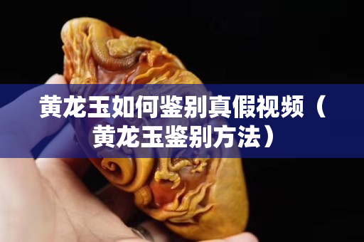 黄龙玉如何鉴别真假视频（黄龙玉鉴别方法）