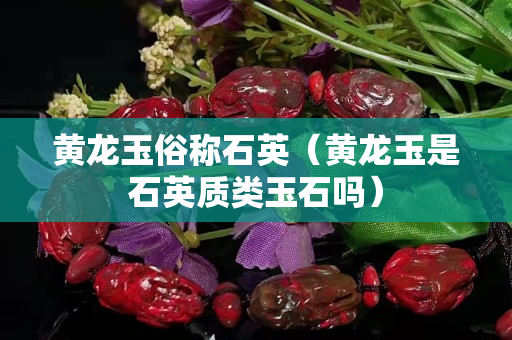 黄龙玉俗称石英（黄龙玉是石英质类玉石吗）