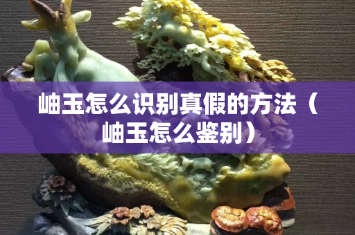 岫玉怎么识别真假的方法（岫玉怎么鉴别）