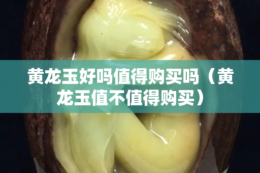 黄龙玉好吗值得购买吗（黄龙玉值不值得购买）