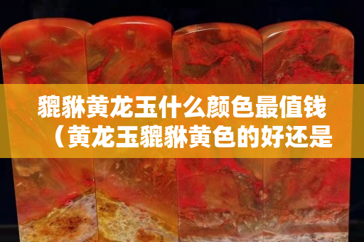 貔貅黄龙玉什么颜色最值钱（黄龙玉貔貅黄色的好还是红色的好）