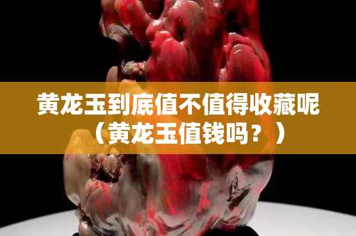 黄龙玉到底值不值得收藏呢（黄龙玉值钱吗？）