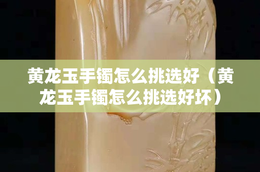 黄龙玉手镯怎么挑选好（黄龙玉手镯怎么挑选好坏）