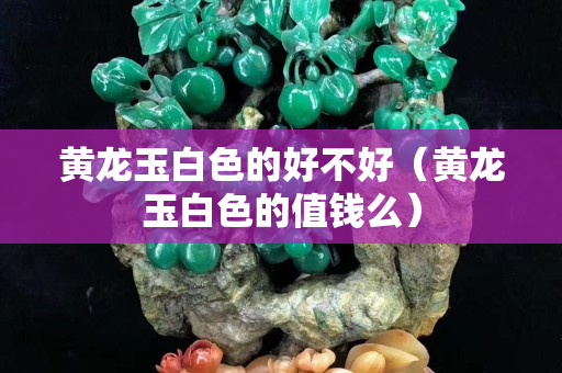 黄龙玉白色的好不好（黄龙玉白色的值钱么）