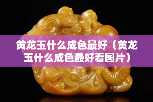 黄龙玉什么成色最好（黄龙玉什么成色最好看图片）