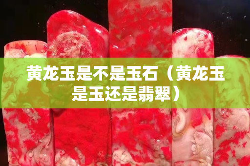黄龙玉是不是玉石（黄龙玉是玉还是翡翠）