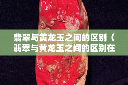 翡翠与黄龙玉之间的区别（翡翠与黄龙玉之间的区别在哪）