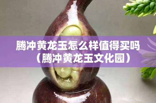 腾冲黄龙玉怎么样值得买吗（腾冲黄龙玉文化园）