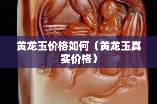 黄龙玉价格如何（黄龙玉真实价格）