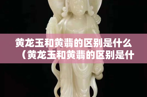 黄龙玉和黄翡的区别是什么（黄龙玉和黄翡的区别是什么呢）
