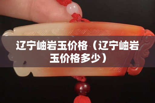 辽宁岫岩玉价格（辽宁岫岩玉价格多少）