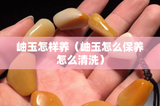 岫玉怎样养（岫玉怎么保养怎么清洗）