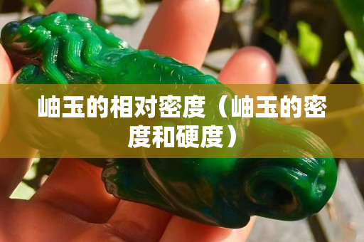 岫玉的相对密度（岫玉的密度和硬度）