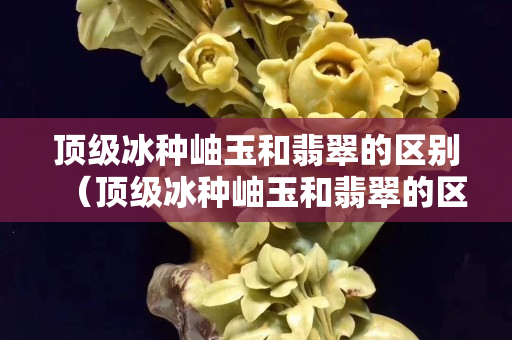 顶级冰种岫玉和翡翠的区别（顶级冰种岫玉和翡翠的区别图片）