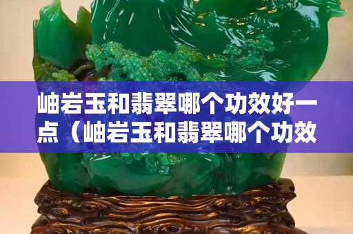 岫岩玉和翡翠哪个功效好一点（岫岩玉和翡翠哪个功效好一点呢）
