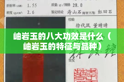 岫岩玉的八大功效是什么（岫岩玉的特征与品种）