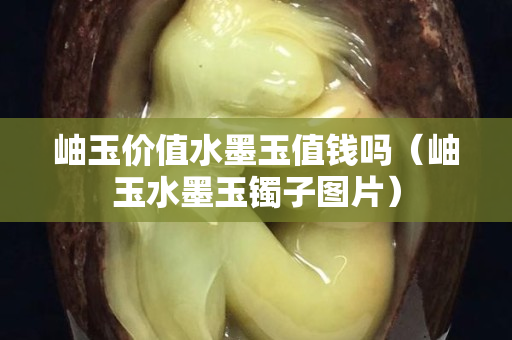 岫玉价值水墨玉值钱吗（岫玉水墨玉镯子图片）