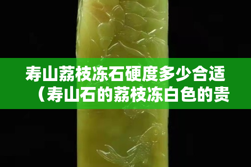 寿山荔枝冻石硬度多少合适（寿山石的荔枝冻白色的贵不贵）