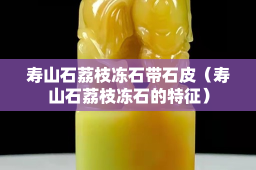寿山石荔枝冻石带石皮（寿山石荔枝冻石的特征）