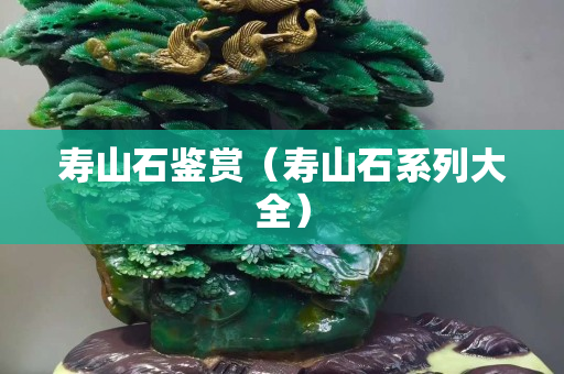 寿山石鉴赏（寿山石系列大全）
