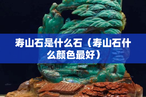 寿山石是什么石（寿山石什么颜色最好）