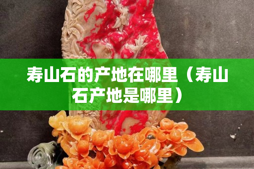 寿山石的产地在哪里（寿山石产地是哪里）
