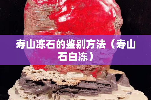 寿山冻石的鉴别方法（寿山石白冻）