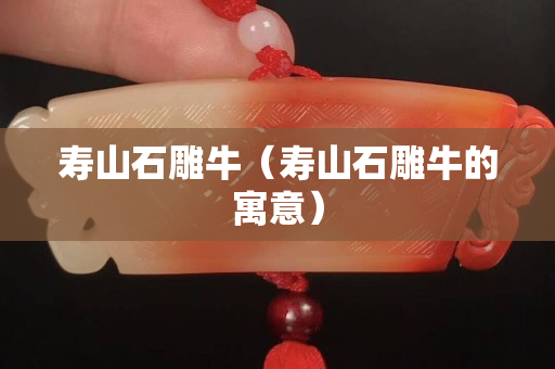 寿山石雕牛（寿山石雕牛的寓意）