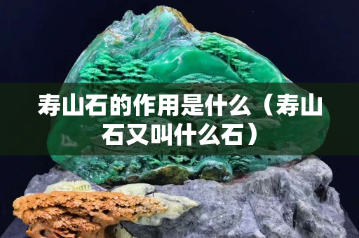 寿山石的作用是什么（寿山石又叫什么石）