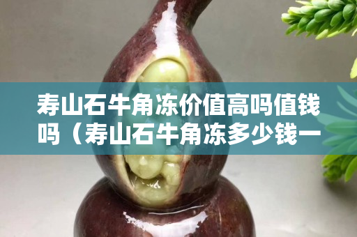寿山石牛角冻价值高吗值钱吗（寿山石牛角冻多少钱一克）
