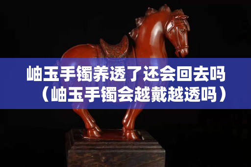 岫玉手镯养透了还会回去吗（岫玉手镯会越戴越透吗）