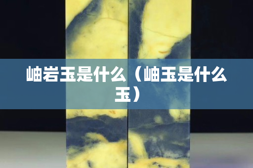 岫岩玉是什么（岫玉是什么玉）