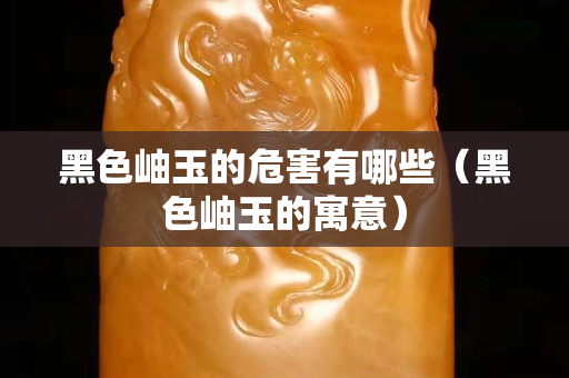 黑色岫玉的危害有哪些（黑色岫玉的寓意）
