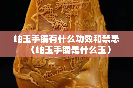 岫玉手镯有什么功效和禁忌（岫玉手镯是什么玉）